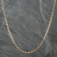 Pre-Owned 9ct Yellow Gold Faceted 20 Inch Belcher Chain 41021181