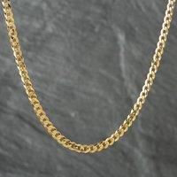 Pre-Owned 9ct Yellow Gold 18 Inch Curb Chain 41161373