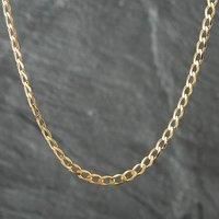 Pre-Owned 9ct Yellow Gold 20 Inch Curb Chain 41161382