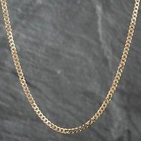 Pre-Owned 9ct Yellow Gold 20 Inch Curb Chain 41161384