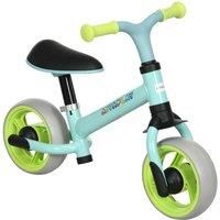 AIYAPLAY 8" Balance Bike, Lightweight Training Bike for Children, with Adjustable Seat, EVA Wheels, Easy installation - Green