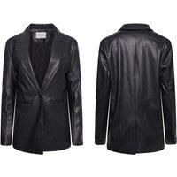 Fawn Nikki Faux Leather Blazer - 5 Sizes, 3 Colours!