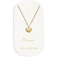 Katie Loxton Forever Heart Necklace , Gold , Necklace , 40Cm + 5Cm Extender