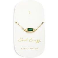 Katie Loxton Malachite Bracelet , Gold , Bracelet , 18Cm + 3Cm Extender