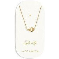 Katie Loxton Infinity Waterproof Gold Sentiment Necklace