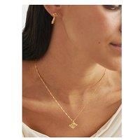 Katie Loxton Protection Waterproof Gold Charm Necklace