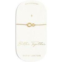 Katie Loxton Better Together Waterproof Gold Charm Bracelet