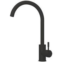 ETAL Holly Single Lever Mono Mixer Kitchen Tap Matt Black (687XR)