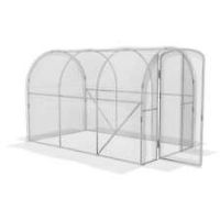 Outsunny 3 x 2 x 2m Polytunnel Greenhouse with Door, Galvanised Steel Frame