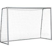 SPORTNOW 10ft x 6.5ft Football Goal, Football Net for Garden with Ground Stakes, Quick and Simple Set Up