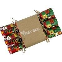 Recycled Paper Christmas Crackers Plastic Free - Wrapping Table Decorations