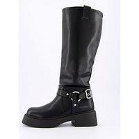 Raid Menna Knee High Boots - Black