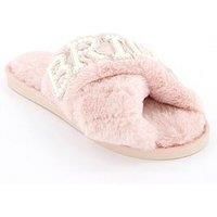 Raid Sasha Be Mine Bridesquad Slippers - Light Pink