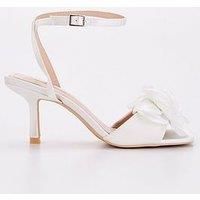 Raid Annalina Flower Heels - White