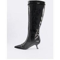 Raid Tristan Boots - Black Patent