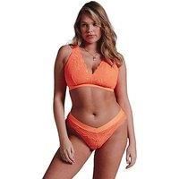 Lemonade Lace Fuller Cup Bra - Neon Orange