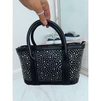 Crystal Mini Tote Handbag