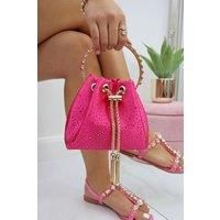 Crystal Embellished Tassel Handbag Limited Edition