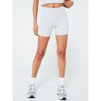 Gym King Womens 365 Rib Cycle Short - Grey