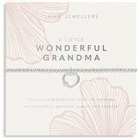 Joma Jewellery Grandparent A Little Wonderful Grandma Bracelet