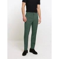 River Island Colour Suit Trousers - Green