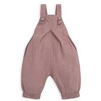 Mamas & Papas Baby Girls Cord Dungarees - Pink