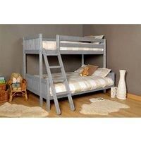 Islington Single Triple Bunk Bed  Grey