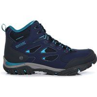 Regatta Women's Breathable Holcombe Waterproof Mid Walking Boots Navy Azure Blue, Size: UK6.5