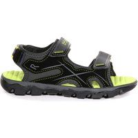 Regatta Kids' Kota Drift Lightweight Walking Sandals Briar Lime Punch, Size: UK9