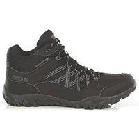 Regatta Mens Edgepoint Waterproof Walking Boots - Black - 6 UK