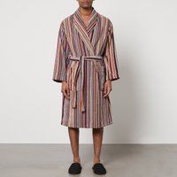 PAUL SMITH Signature Stripe Dressing Gown Bath Robe MEDIUM (M)