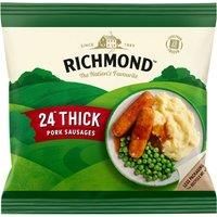 Richmond 24 Thick Pork Sausages 1032g