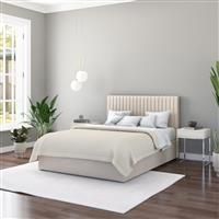 Aspire Grant Small Double End Lift Ottoman Bed - Cream