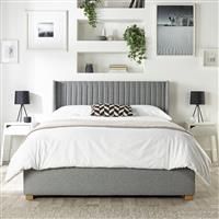 CL Soho Twill Kingsize Ottoman Bedframe - Grey