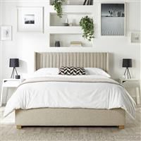 CL Soho Twill Superking Ottoman Bedframe - Natural