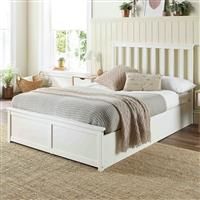 Aspire Furniture Wooden Ottoman Bed - King