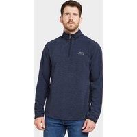 Weird Fish Wyre Eco 1/4 Zip Textured Fleece Navy Size L