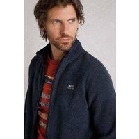 Weird Fish Merrill Eco Full Zip Textured Fleece