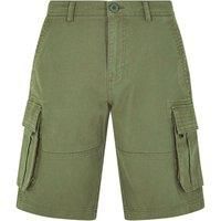 Weird Fish Rigney Cargo Shorts Dark Tan Size 40