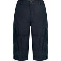 Weird Fish Walker Organic Cotton 3/4 Cargo Trousers Navy Size 34