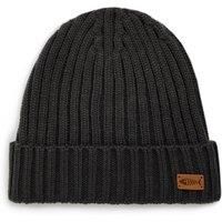 Weird Fish Mens Monreith Eco Beanie Hat (Midnight)