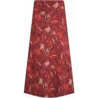 Weird Fish Rene Organic Cotton Printed Jersey Maxi Skirt