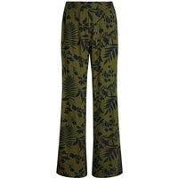 Weird Fish Walda Lenzing™ EcoVero™ Viscose Printed Wide Leg Trousers