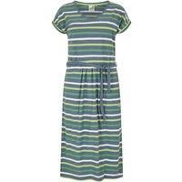 Weird Fish Maliha Organic Stripe Jersey Midi Dress Navy Size 20