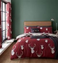 Catherine Lansfield Munro Stag Duvet Cover Set