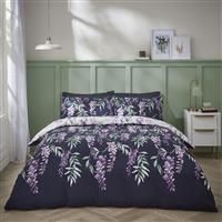 Catherine Lansfield Wisteria Duvet Set White - Sb