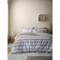 Pineapple Elephant Vida Stripe Duvet Cover Set