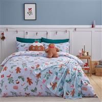 Catherine Lansfield Christmas Gingerbread Duvet Set- Double