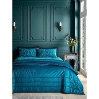 Bridgerton By Catherine Lansfield Regal Velvet Bedspread 220X230Cm