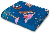 Catherine Lansfield Christmas Tiger Throw 130 X 170Cm